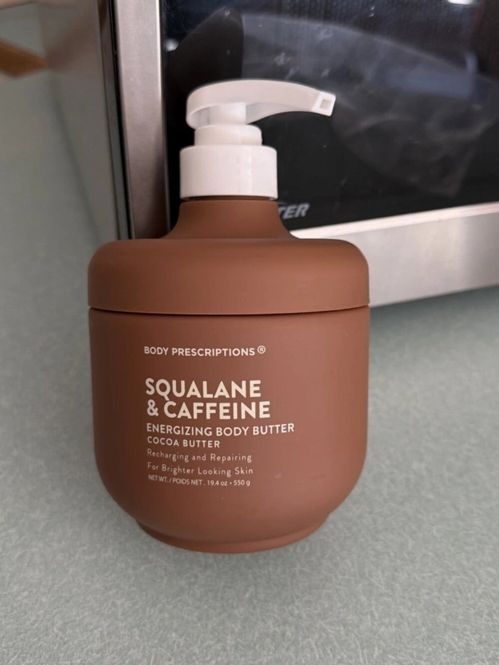 Body Prescriptions Squalane & Caffeine Energizing Body Butter - 19.4oz - NWOT